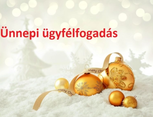 Ünnepi ügyfélfogadás rendje a plébánián