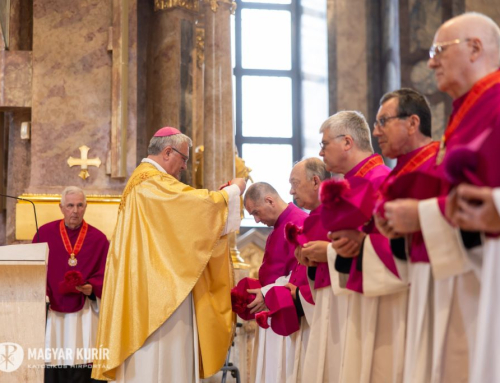 Albert atya kanonki beiktatása